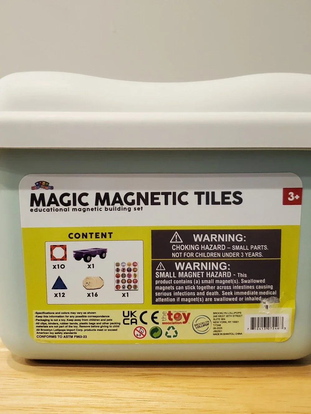 Magic Magnetic Tiles 40 piece